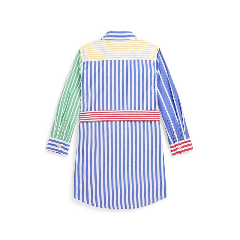 Ralph Lauren Striped Cotton Poplin Fun Shirtdress image number 1